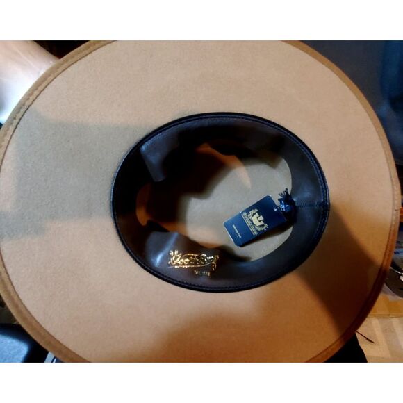 Rare Goorin Bros Fedora Hat Brown Size Large - Picture 6 of 12